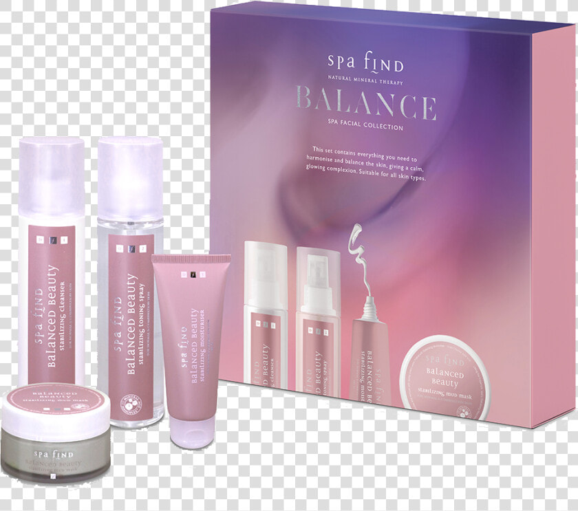 Spa Find  Balance  Spa Facial Collection Christmas   Christmas Gift Sets 2018  HD Png DownloadTransparent PNG