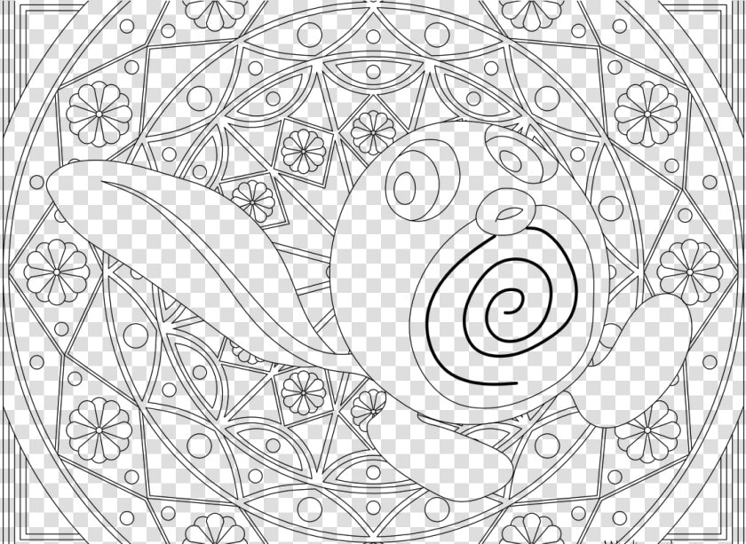 Pokemon Coloring Pages Patterns   Mandalas De Pokemon Para Colorear  HD Png DownloadTransparent PNG