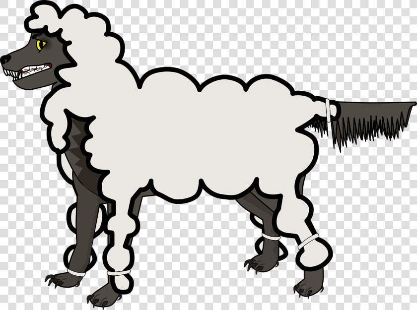 Wolf In Sheeps Clothing Clip Art  HD Png DownloadTransparent PNG