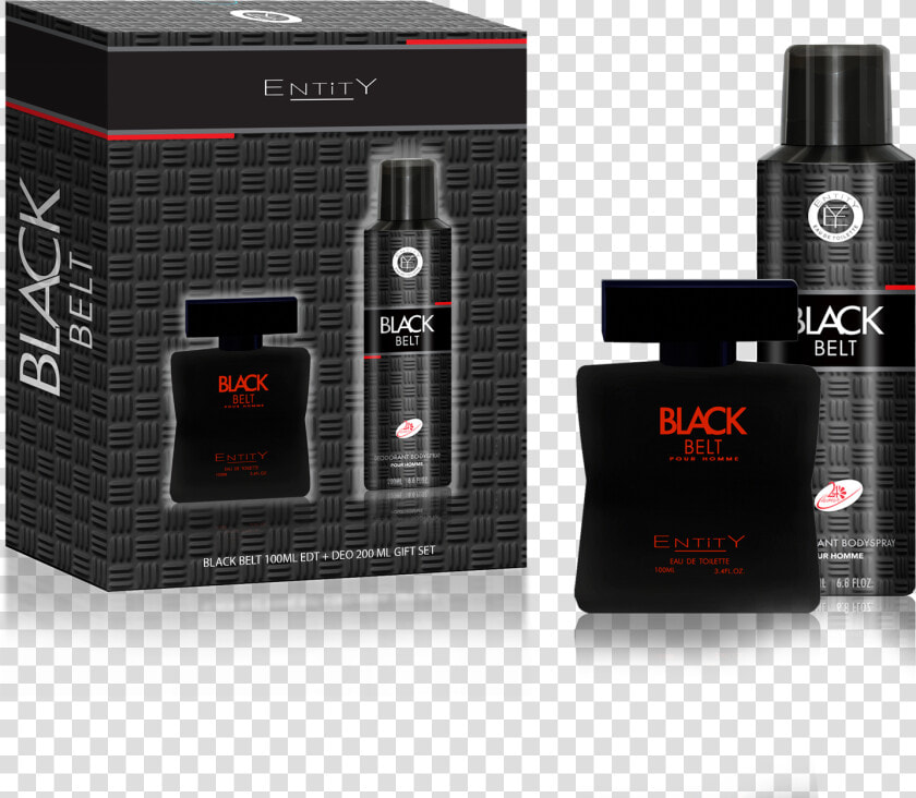 Black Belt Men 100ml Edt Deo 2pcs   Entity Black Belt Edt 100ml Deodorant 200ml  HD Png DownloadTransparent PNG