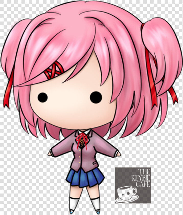 Doki Doki Literature Club Keybies   Cartoon  HD Png DownloadTransparent PNG