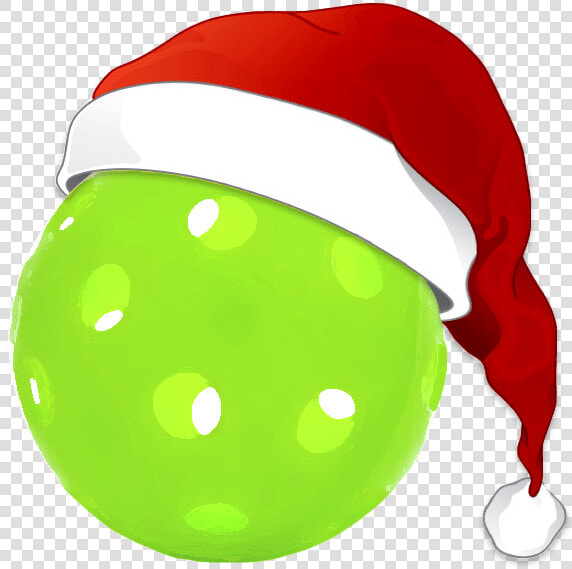 Santa Hat Pickleball   Pickleball Santa  HD Png DownloadTransparent PNG