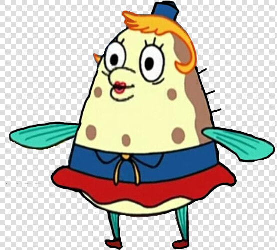 Spongebob House Clipart Jpg Black And White Stock Ms   Mrs Puff Spongebob Characters  HD Png DownloadTransparent PNG