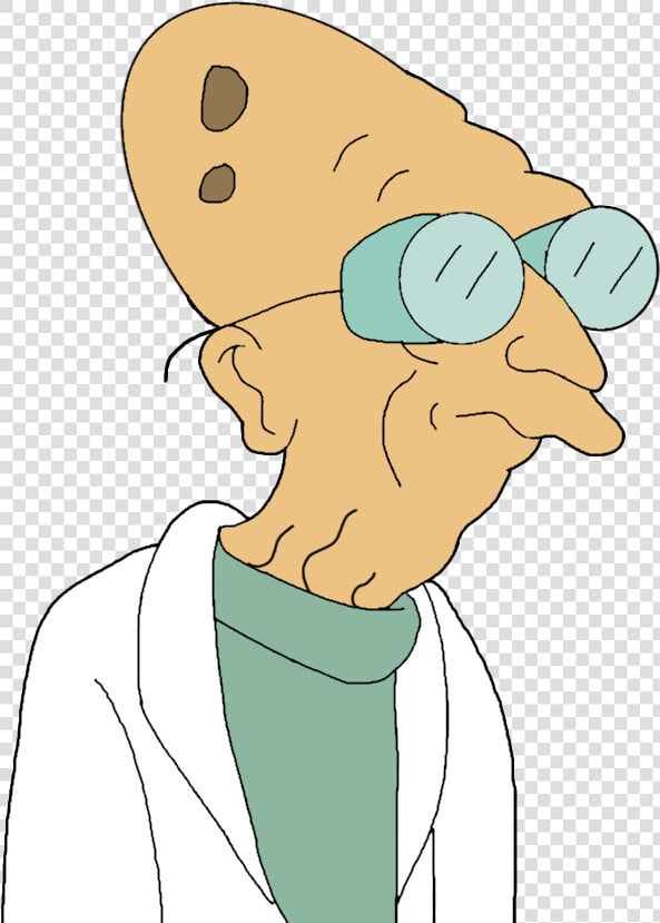 Clip Art Freeuse Library Bender Drawing Leela   Prof Farnsworth Transparent Background  HD Png DownloadTransparent PNG