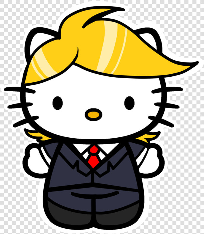 Transparent Dictator Clipart   Hello Kitty No Background  HD Png DownloadTransparent PNG