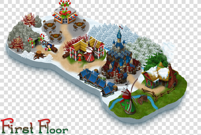 Santa Claus Elf Town  HD Png DownloadTransparent PNG