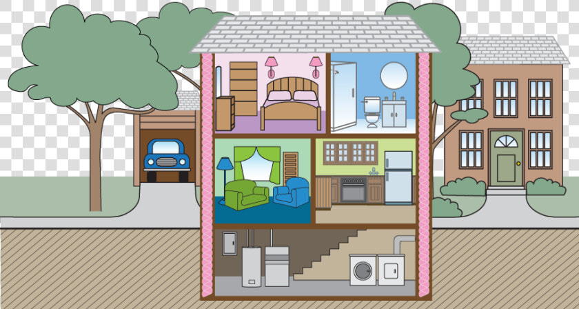 Cross Energy Efficient Home  HD Png DownloadTransparent PNG