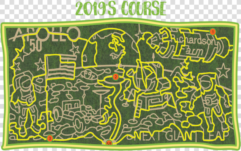 World’s Largest Corn Maze 5k   World  39 s Largest Corn Maze  HD Png DownloadTransparent PNG