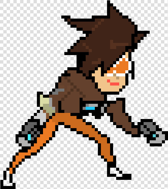 Png To Pixel Art   Overwatch Pixel Sprays Tracer  Transparent PngTransparent PNG