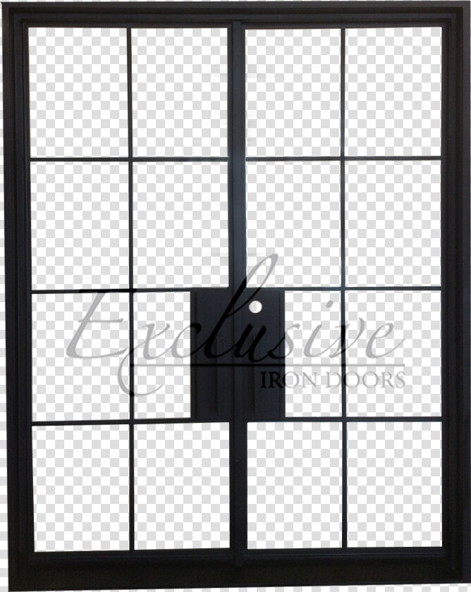 Riva Super Slim Square Double Iron Door   Modern Iron Front Door  HD Png DownloadTransparent PNG