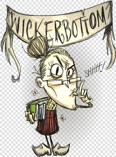 Wickerbottom   Don T Starve Together Characters Names  HD Png DownloadTransparent PNG