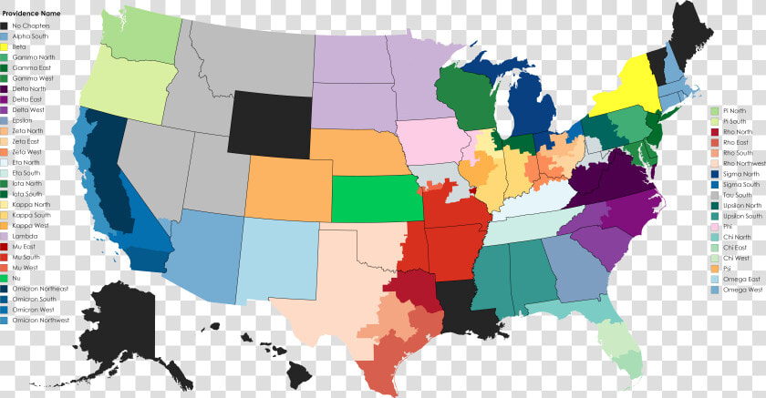 Phi Delta Theta Providence Map Usa Trans   Us States By White Percentage  HD Png DownloadTransparent PNG