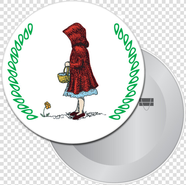 Little Red Riding Hood Button   Magnet   Little Red Riding Hood Gift  HD Png DownloadTransparent PNG