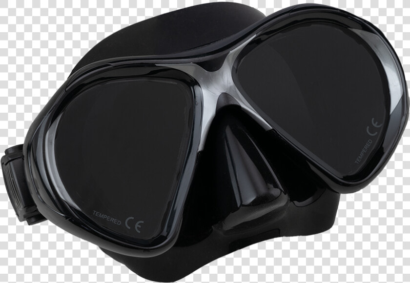 Scuba Force Vision Ii Mask Black black   Diving Mask  HD Png DownloadTransparent PNG