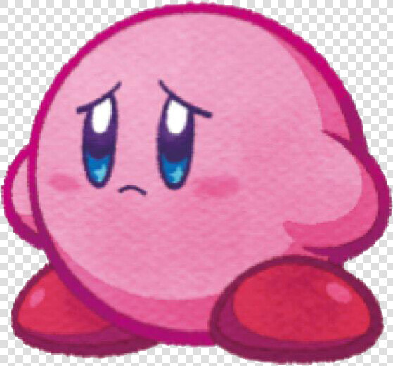 Kirby Mass Attack Sad  HD Png DownloadTransparent PNG