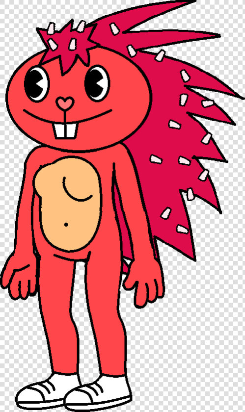 Characters   Flaky   Petunia Happy Tree Friends Anime  HD Png DownloadTransparent PNG