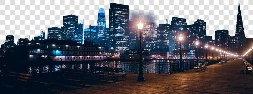 San Francisco City Lights   Metropolitan Area  HD Png DownloadTransparent PNG