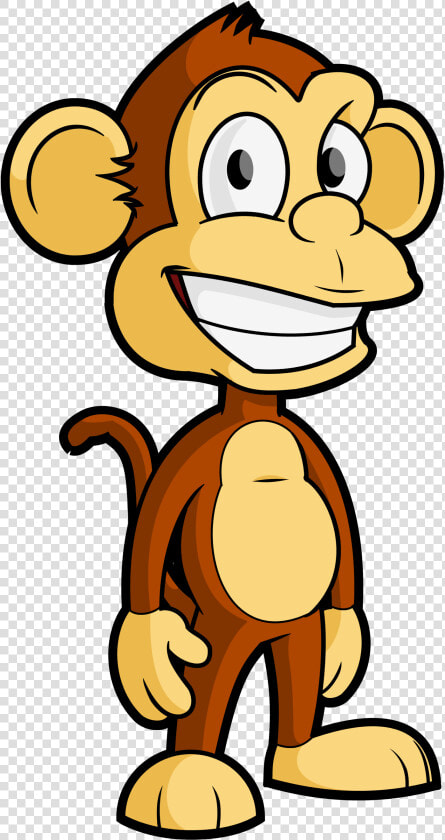 Hanging Monkey Clipart Free Images   Cartoon Monkey Vector Png  Transparent PngTransparent PNG