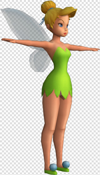 Download Zip Archive   Kingdom Hearts Tinkerbell Model  HD Png DownloadTransparent PNG