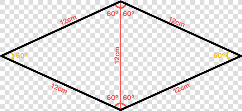 Todos Os 4 Lados Do Losango Medem 12 Cm   Losango Forma Geométrica  HD Png DownloadTransparent PNG