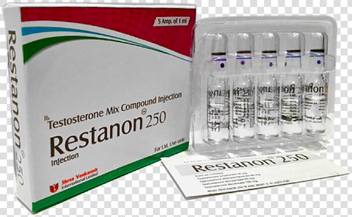 Restanon 250 Testosterone  HD Png DownloadTransparent PNG