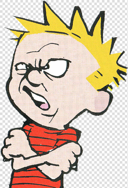 Calvin And Hobbes Reaction  HD Png DownloadTransparent PNG