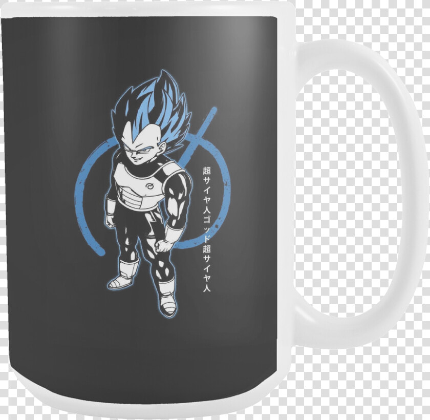 Super Saiyan Blue Vegeta God 15oz Coffee Mug   Mug  HD Png DownloadTransparent PNG