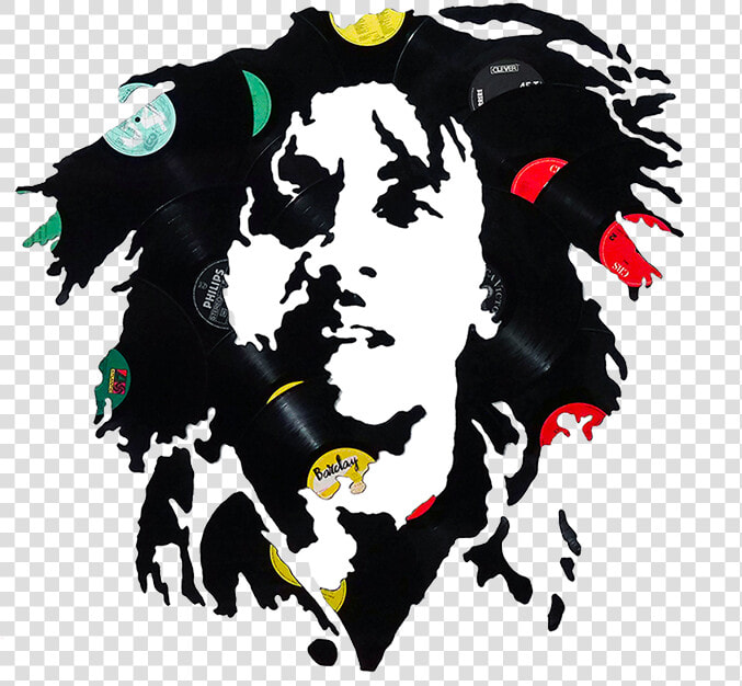 Bob Marley By Willy Bass   Bob Marley Stencil Art  HD Png DownloadTransparent PNG