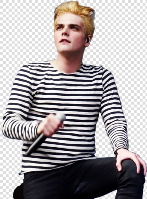 Gerardway Gerard Way Freetoedit Remixit   Gerard Way Blonde Hair  HD Png DownloadTransparent PNG