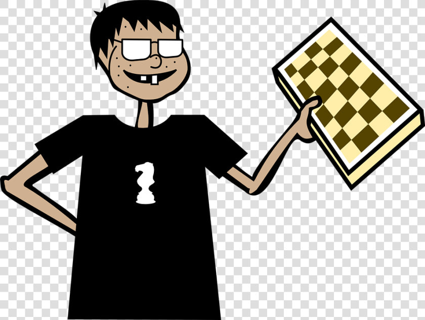 Boy  Player  Chess  Geek  Nerd  Person   Jugador De Ajedrez Png  Transparent PngTransparent PNG