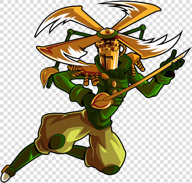 Shovel Knight Wiki   Propeller Knight Shovel Knight Showdown  HD Png DownloadTransparent PNG