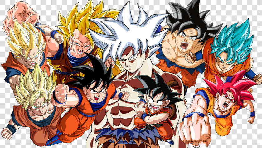 Goku Most Powerful Forms  HD Png DownloadTransparent PNG