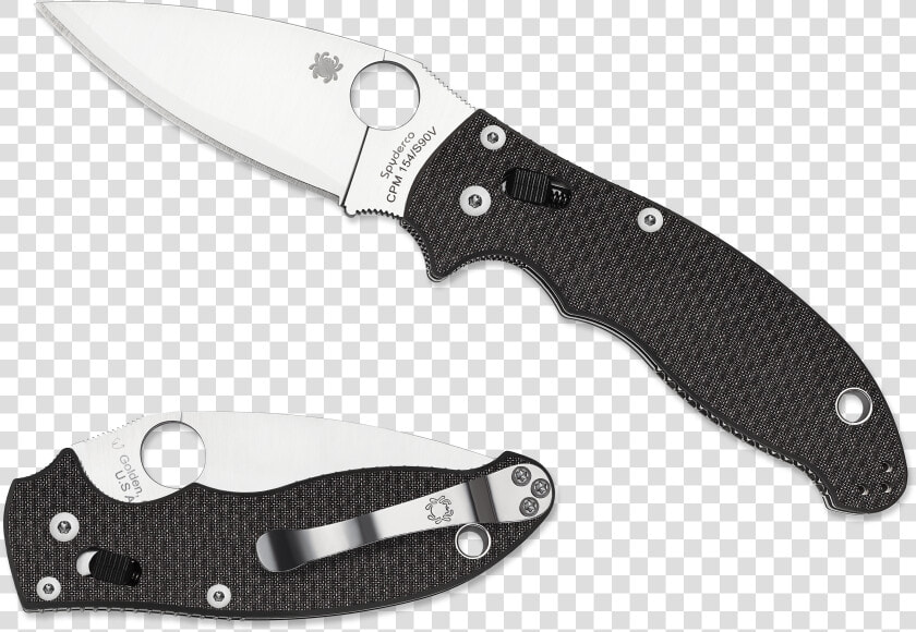 Spyderco Manix Cpm 154 S90v  HD Png DownloadTransparent PNG