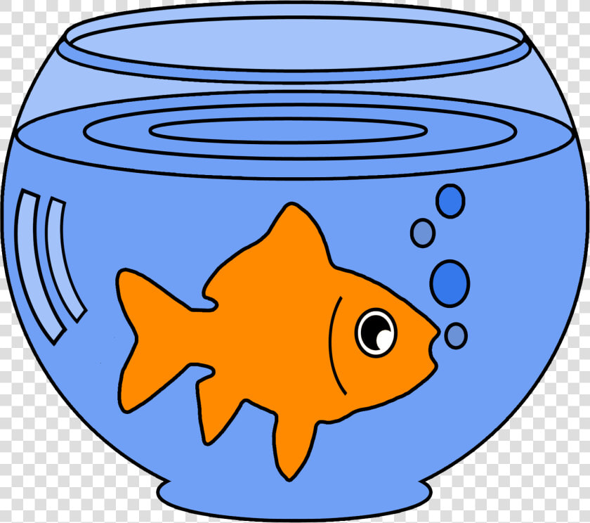 Goldfish In A Bowl Png   Gold Fish Bowl Clipart  Transparent PngTransparent PNG