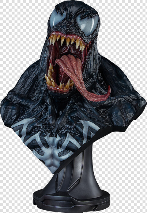 Marvel Life size Bust Venom   Venom Life Size Bust  HD Png DownloadTransparent PNG