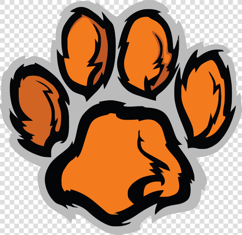 Jpg Freeuse Tiger Paw Clemson University   Tiger Paw Print Clipart  HD Png DownloadTransparent PNG