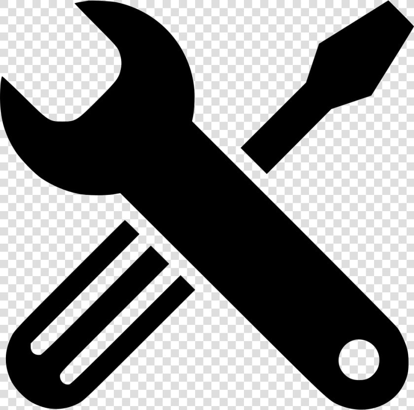 Tools Screwdriver Wrench   Machine Under Maintenance Sign  HD Png DownloadTransparent PNG