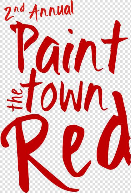 2nd Annual Paint The Town Red 2017 Logo   Acampamento Farroupilha  HD Png DownloadTransparent PNG