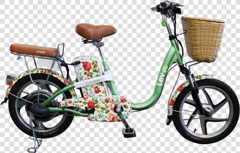 E bike Farm Bouquet   Bicicleta Eletrica Lev Farm  HD Png DownloadTransparent PNG