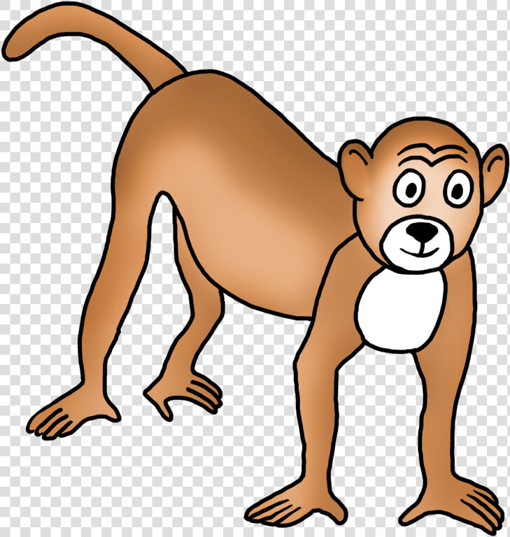 Drawing Bald Monkey Clip Art   Drawing  HD Png DownloadTransparent PNG