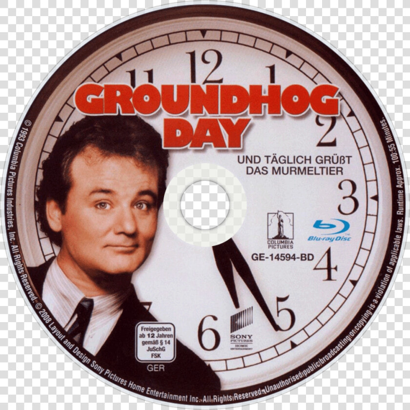 Groundhog Png Blu Ray Disc  Hd Png Download   Groundhog Day Dvd Disc  Transparent PngTransparent PNG