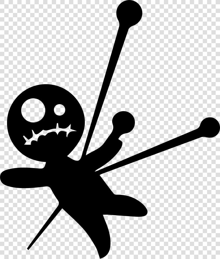 Transparent Voodoo Doll Png   Voodoo Doll Black And White  Png DownloadTransparent PNG