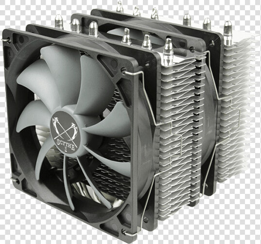 Fuma Scfm 1000  149mm Height  Nickel copper Cpu Cooler   Scythe  HD Png DownloadTransparent PNG