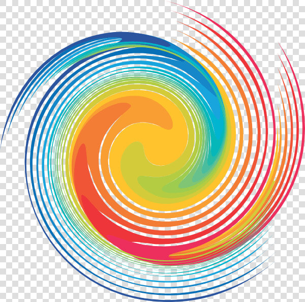 Rainbow Spiral Tie Dye Swirl Background   Color Swirl Clipart  HD Png DownloadTransparent PNG