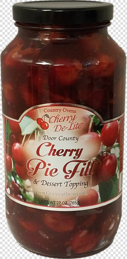 Cherry De lite Pie Fill  amp  Dessert Topping   Glass Bottle  HD Png DownloadTransparent PNG