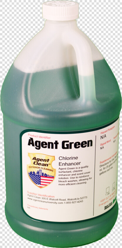 Agent Clean   Agent Green   Chlorine Enhancer     Plastic  HD Png DownloadTransparent PNG