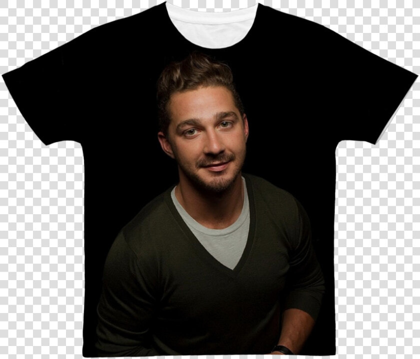 Shia Labeouf ﻿classic Sublimation Adult T Shirt Class   Man  HD Png DownloadTransparent PNG