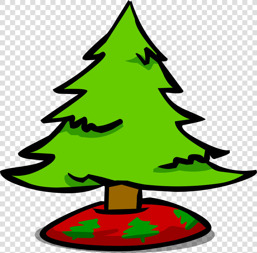 Small Christmas Tree Sprite   Cartoon Small Christmas  HD Png DownloadTransparent PNG