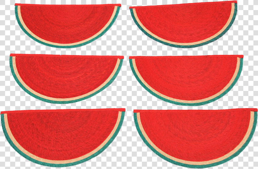 Vintage Watermelon Slice Placemats   Circle  HD Png DownloadTransparent PNG