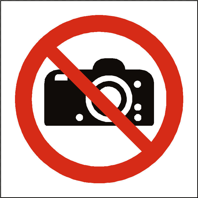 No Photography Symbol Label   Dumping Not Allowed Sign  HD Png DownloadTransparent PNG